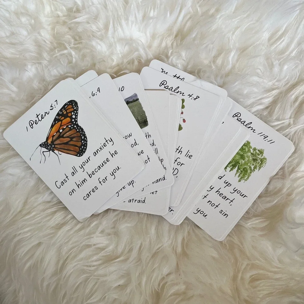 Large Size Bible Scripture Memory Cards - Picture 4 of 5
